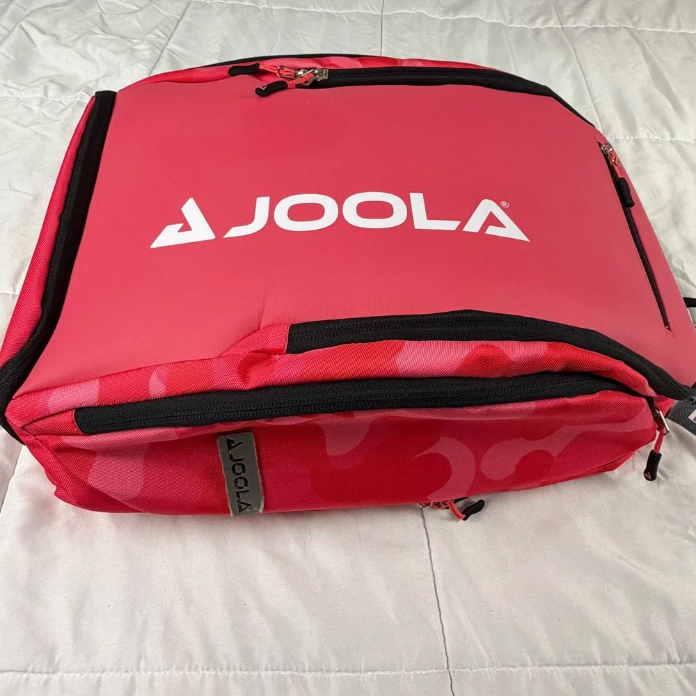JOOLA Vision II Backpack Deluxe Pink Camo Sports‎ Bag Pickleball NEW